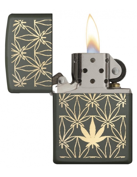 Zapalniczka Zippo 29589 Pot Leaf Design