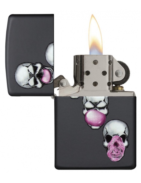 Zapalniczka Zippo 29398 Skulls With Bubble Gum