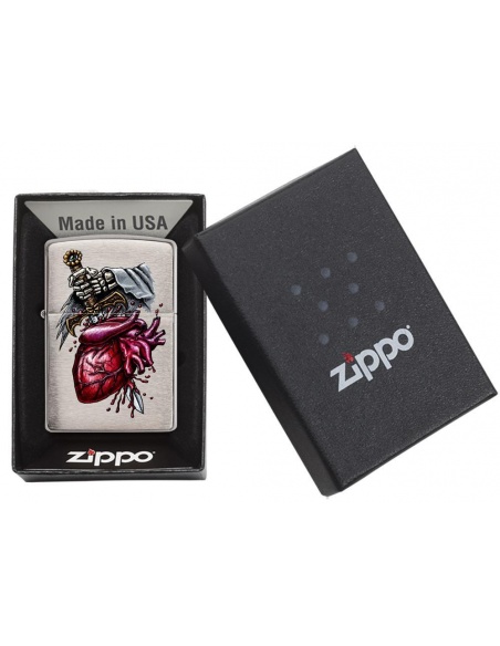 Zapalniczka Zippo 29406 Dagger Through Heart 