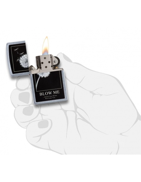 Zapalniczka Zippo 29621 Blow Me And Your Wishes Will Come True