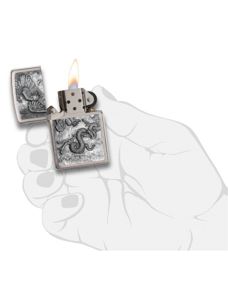 Zapalniczka Zippo 29637 Eagle vs. Snake