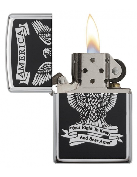 Zapalniczka Zippo 28290 Eagle Right to Bear Arms