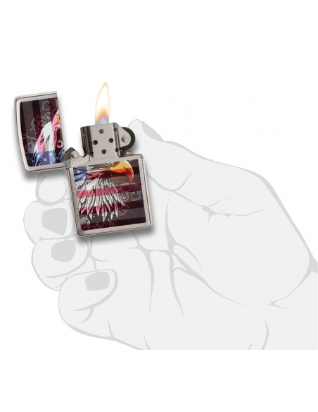 Zapalniczka Zippo 28652 Eagle and Flag