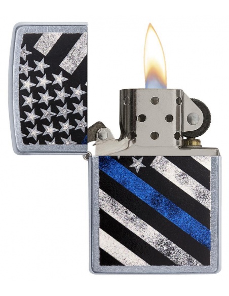 Zapalniczka Zippo 29551 Blue Line Police Flag