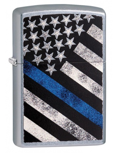 Zapalniczka Zippo 29551 Blue Line Police Flag
