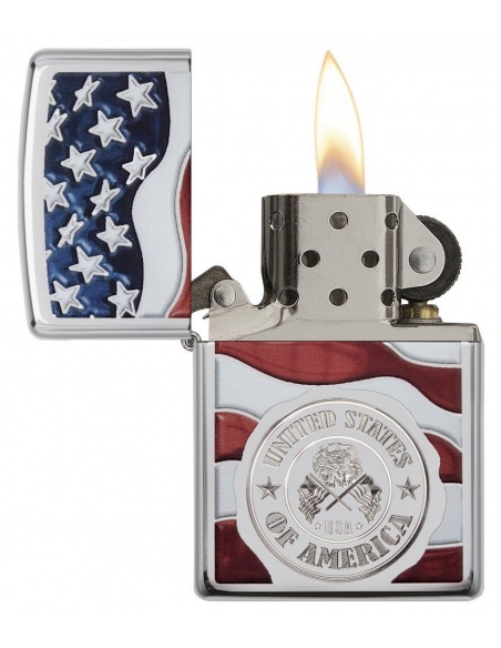 Zapalniczka Zippo 29395 American Stamp on Flag