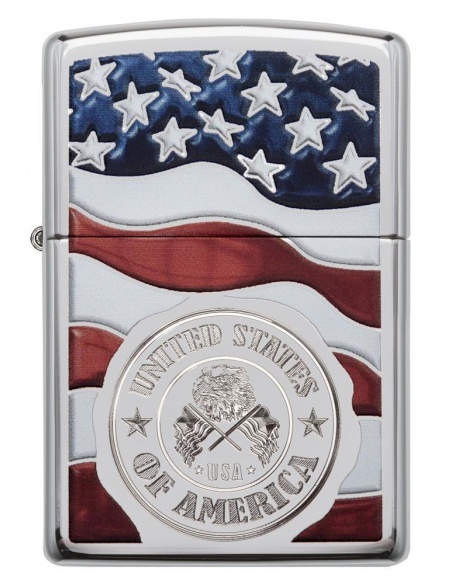 Zapalniczka Zippo 29395 American Stamp on Flag