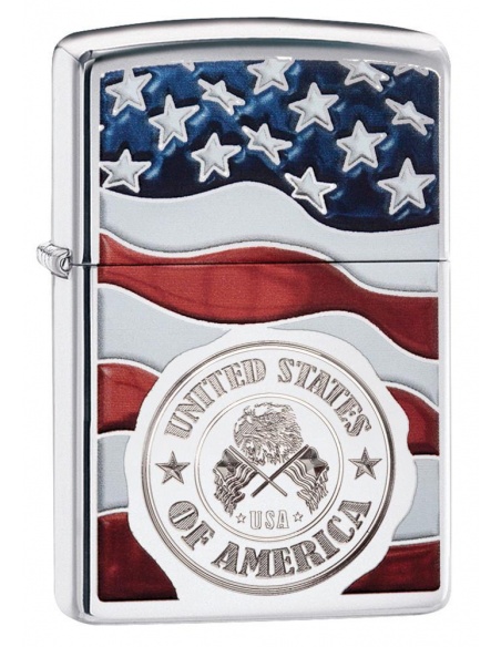 Zapalniczka Zippo 29395 American Stamp on Flag