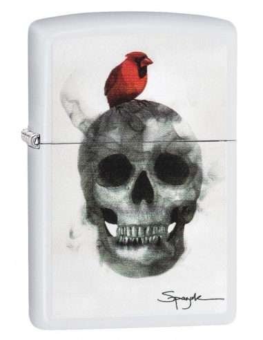 Zapalniczka Zippo 29644 Spazuk Skull with Bird 