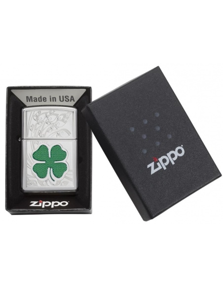Zapalniczka Zippo 24699 4 Leaf Clover - Shamrock