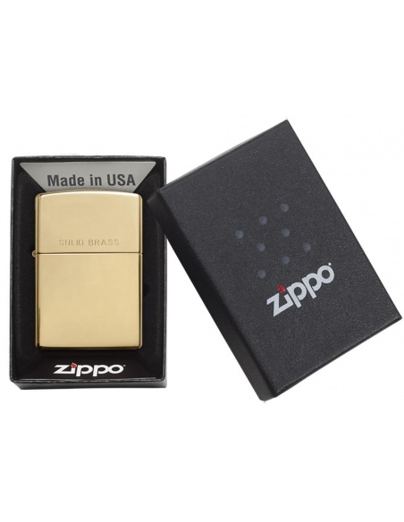 Zapalniczka Zippo 254 High Polish Solid Brass