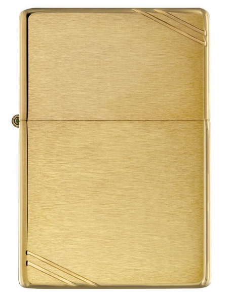 Zapalniczka Zippo 240 Brushed Brass Vintage with Slashes