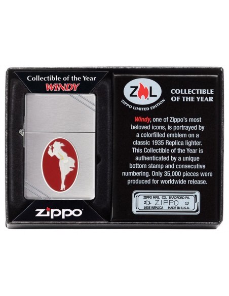 Zapalniczka Zippo 28729 Design Windy Collectible of the Year