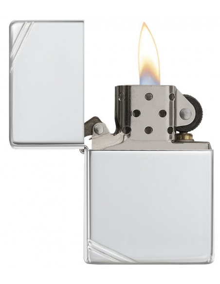 Zapalniczka Zippo 14 Sterling Silver Vintage with Slashes