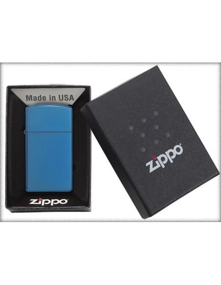 Zapalniczka Zippo 20494 Slim High Polish Blue