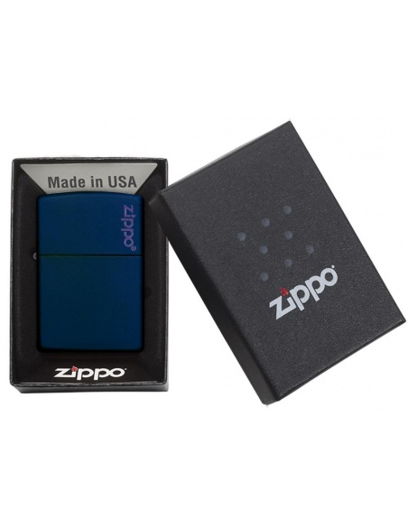 Zapalniczka Zippo 239ZL Navy Matte with Zippo Logo