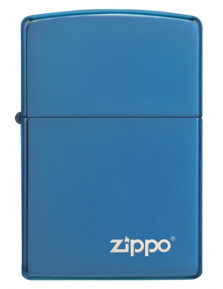 Zapalniczka Zippo 20446ZL High Polish Blue Zippo Logo