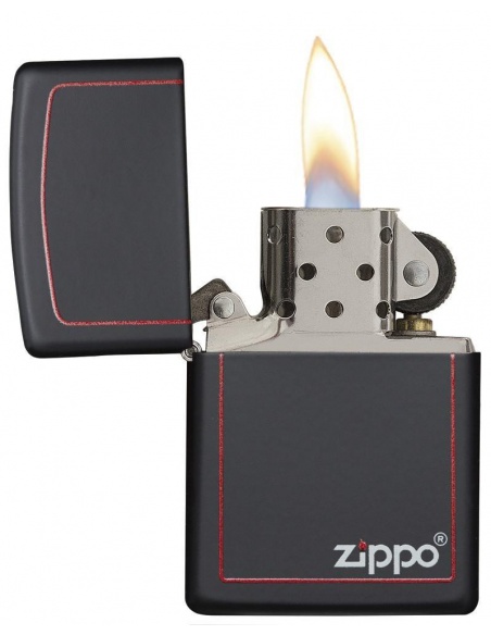Zapalniczka Zippo 218ZB Classic Black and Red Zippo