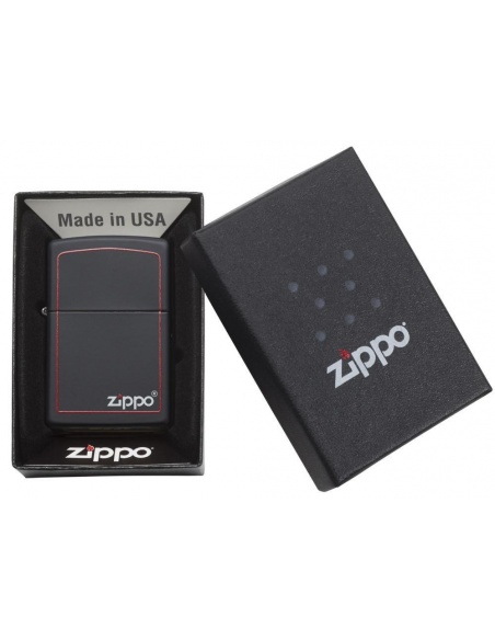 Zapalniczka Zippo 218ZB Classic Black and Red Zippo