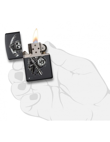Zapalniczka Zippo 28504 Sons of Anarchy Reaper