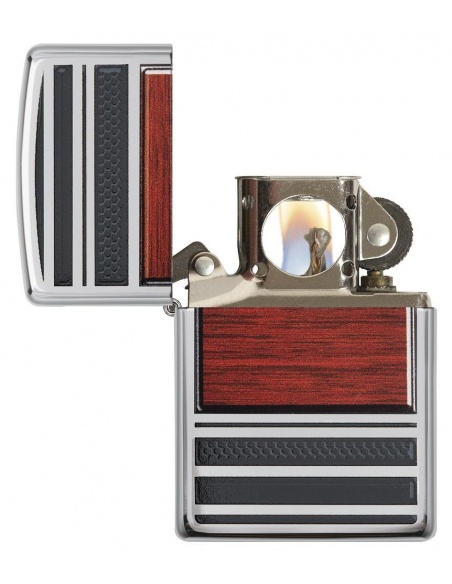 Zapalniczka Zippo 28676 Steel And Wood Pipe