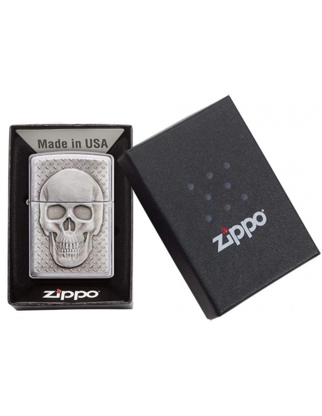 Zapalniczka Zippo 29818 Skull With Brain Surprise