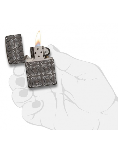 Zapalniczka Zippo 29665 Deep Carved Scallops