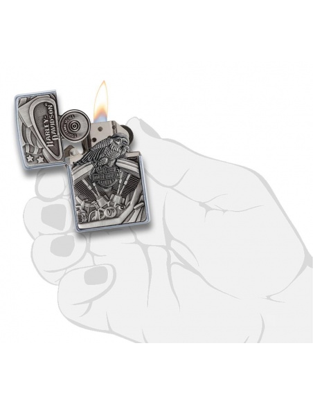 Zapalniczka Zippo 29266 Harley Davidson-Motor 