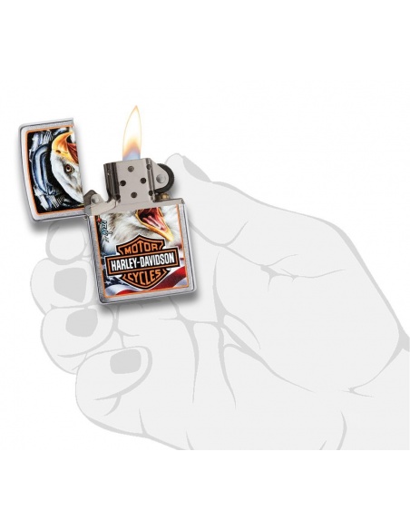 Zapalniczka Zippo 29499 Mazzi Brave Eagle Shield