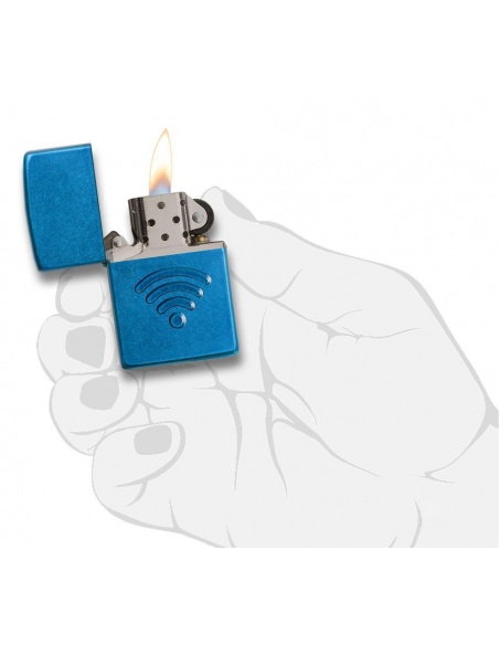 Zapalniczka Zippo 29716 WiFi Stamp 3D Design