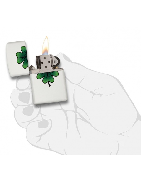 Zapalniczka Zippo 29723 4 Leaf Clover Design
