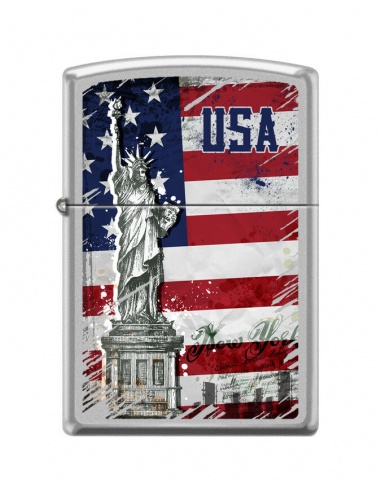 Zapalniczka Zippo 5025 Statue of Liberty & USA Flag