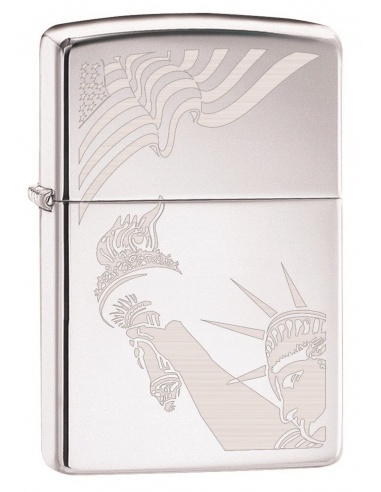 Zapalniczka Zippo 2265 Statue of Liberty-Flag