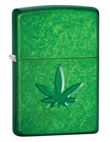 Zapalniczka Zippo 29673 Marijuana Leaf Pipe