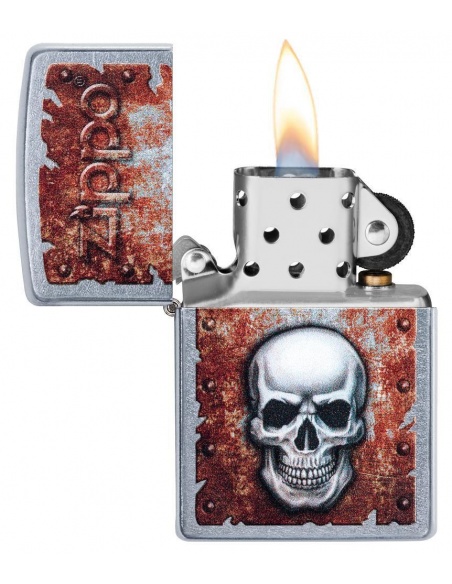 Zapalniczka Zippo 29870 Rusted Skull Design