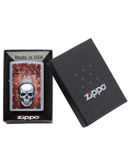 Zapalniczka Zippo 29870 Rusted Skull Design