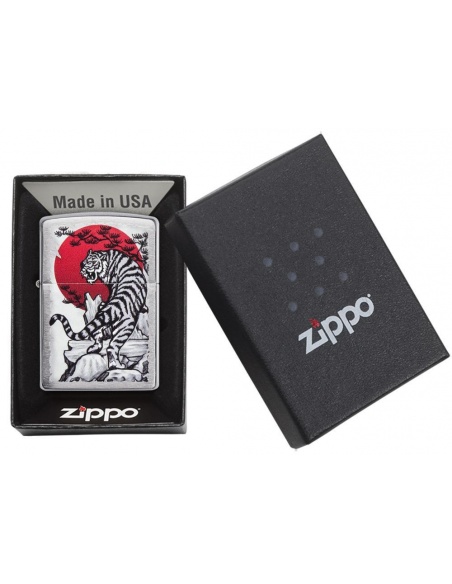 Zapalniczka Zippo 29889 Tiger & Rising Sun