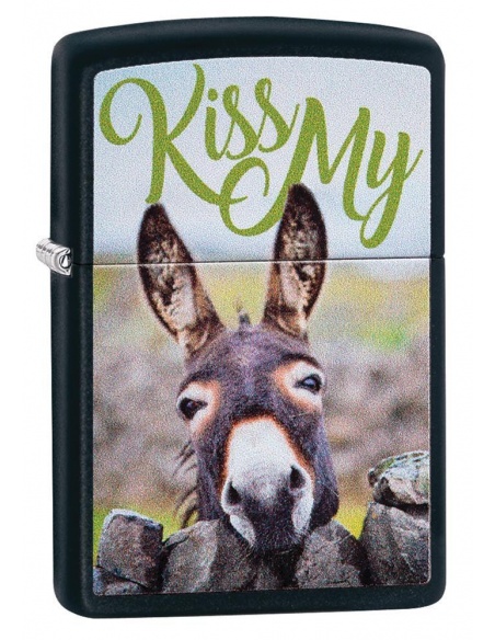Zapalniczka Zippo 29868 Kiss My...Donkey