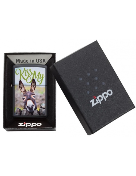 Zapalniczka Zippo 29868 Kiss My...Donkey