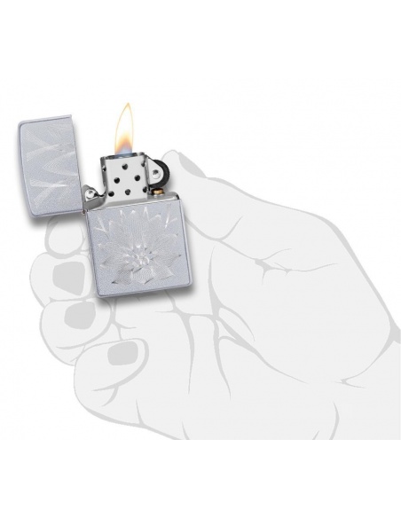 Zapalniczka Zippo 29859 Lotus Flower-Ohm Design