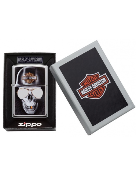 Zapalniczka Zippo 29739 Harley Davidson-Skull & Sunglasses