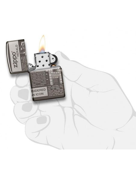 Zapalniczka Zippo Newsprint Design 49049