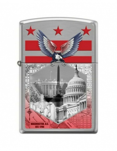 Zapalniczka Zippo 8391 Washington DC - Capitol & White House