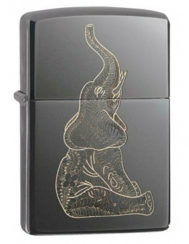 Zapalniczka Zippo 2080 Zentangle Elephant Design