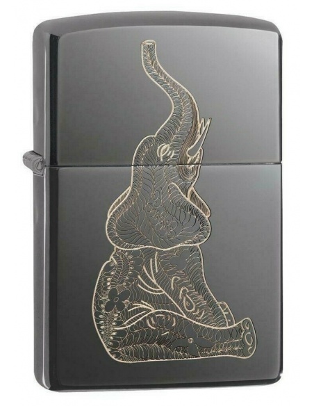 Zapalniczka Zippo 2080 Zentangle Elephant Design