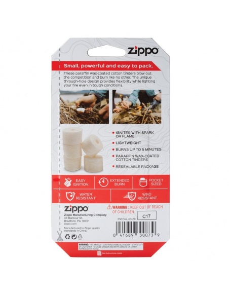 Specjalna wata do rozpalania ognia Zippo 40479