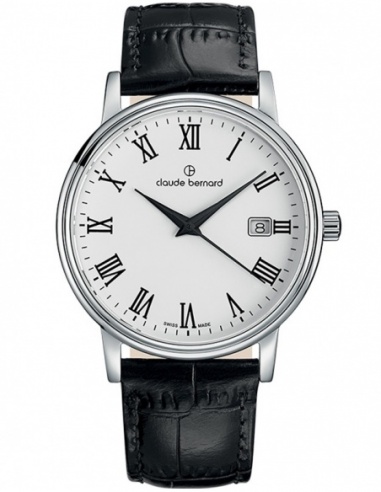 Zegarek męski Claude Bernard Classic 53007 3 BR