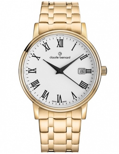 Zegarek męski Claude Bernard Classic 53007 37JM BR