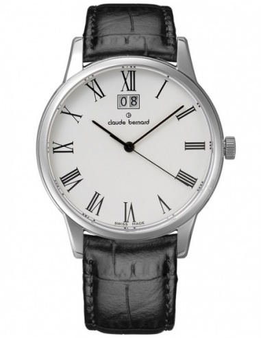 Zegarek męski Claude Bernard Classic 63003 3 BR