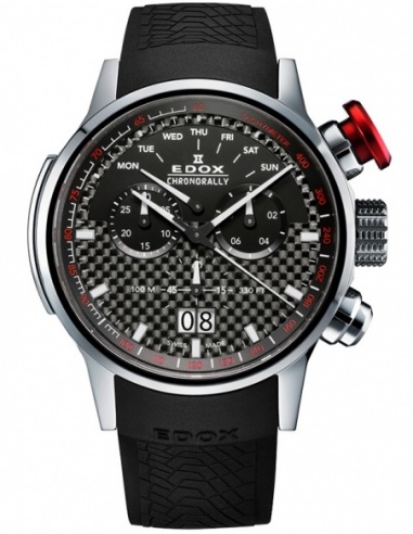 Zegarek męski Edox Chronorally 38001 TIN NIN